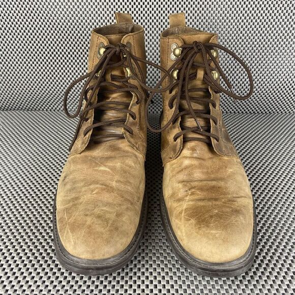 Velez Chukka Boots Mens Size 42 Brown Leather Lace Up Casual - Picture 5 of 10